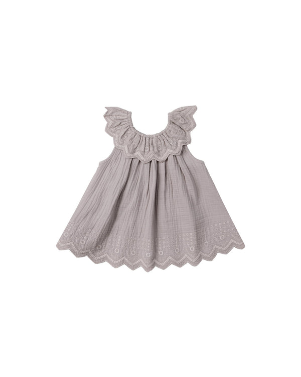 Isla Dress || Lavender, Baby / Toddler Girls Dress, Quincy Mae - All The Little Bows