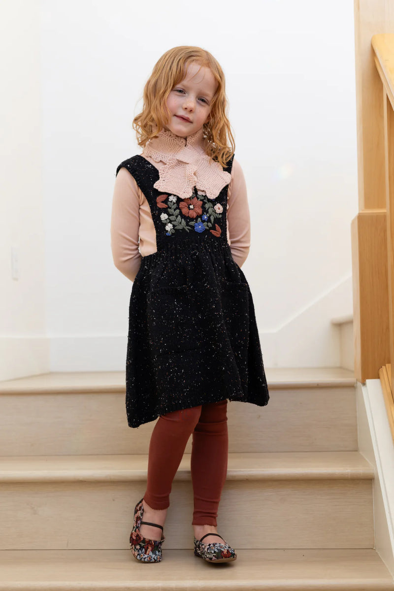 Lace Edge Keyhole Scarf | Blush