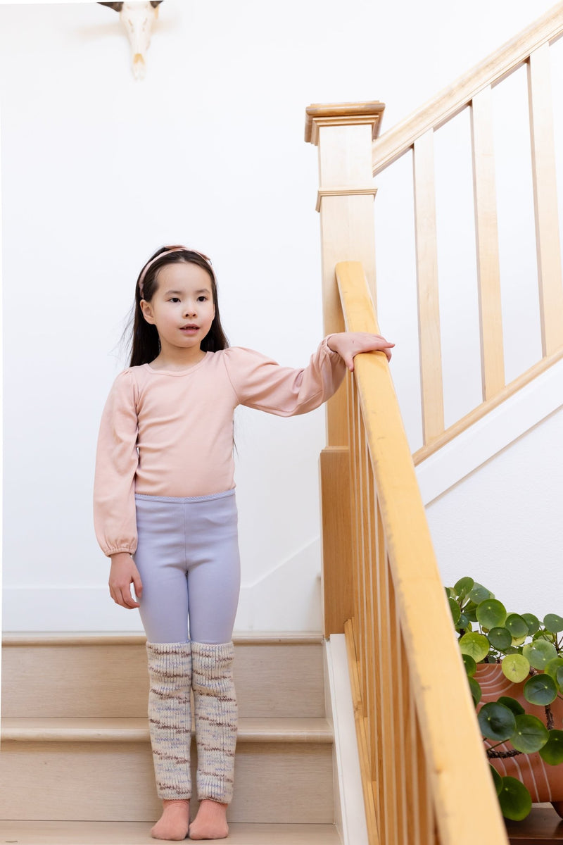 Pima Poet Top | Blush, Girls T Shirt, Iver & Isla - All The Little Bows