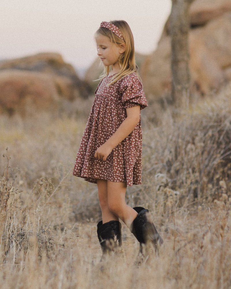 Jolene Dress || Rosette, Baby / Toddler Girls Dress, Rylee + Cru - All The Little Bows