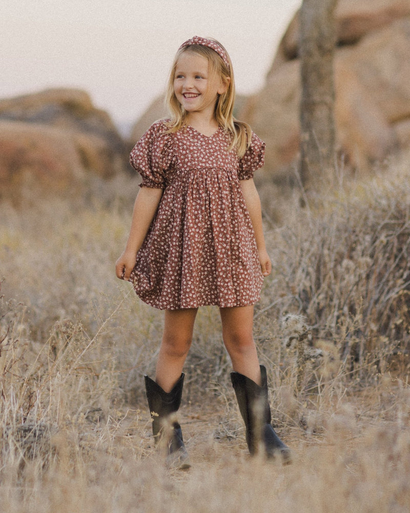 Jolene Dress || Rosette, Baby / Toddler Girls Dress, Rylee + Cru - All The Little Bows