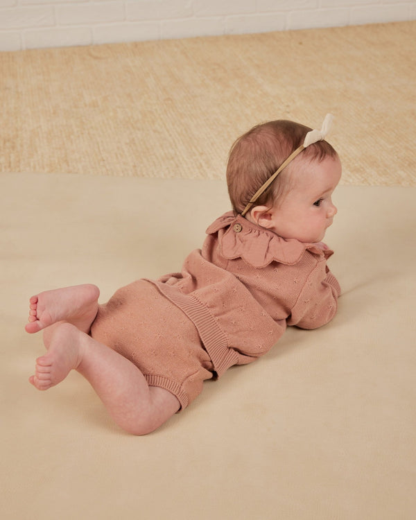 Knit Bloomer || Rose, Girls Knits, Quincy Mae - All The Little Bows