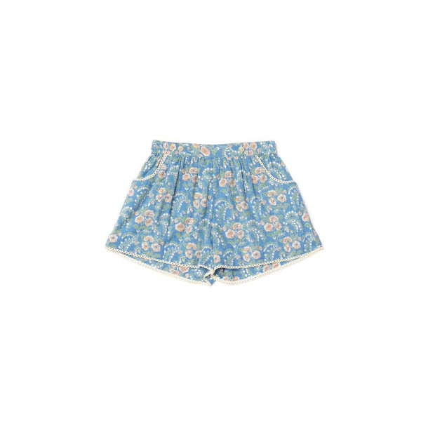 Lali - Begonia Shorts | Summer Blooms Print, Girls Woven Shorts, Lali - All The Little Bows