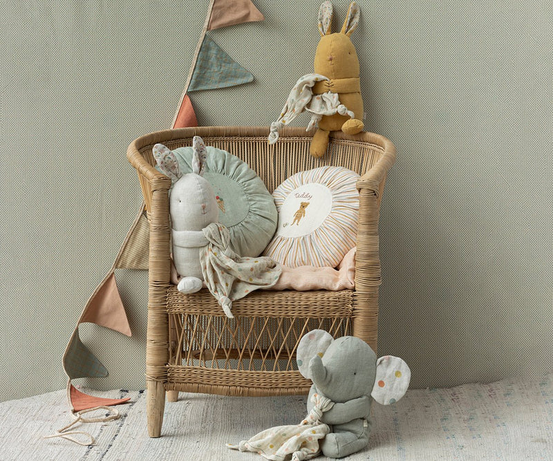 Lullaby Friends, Bunny - Dusty Yellow, TOY, Maileg USA - All The Little Bows
