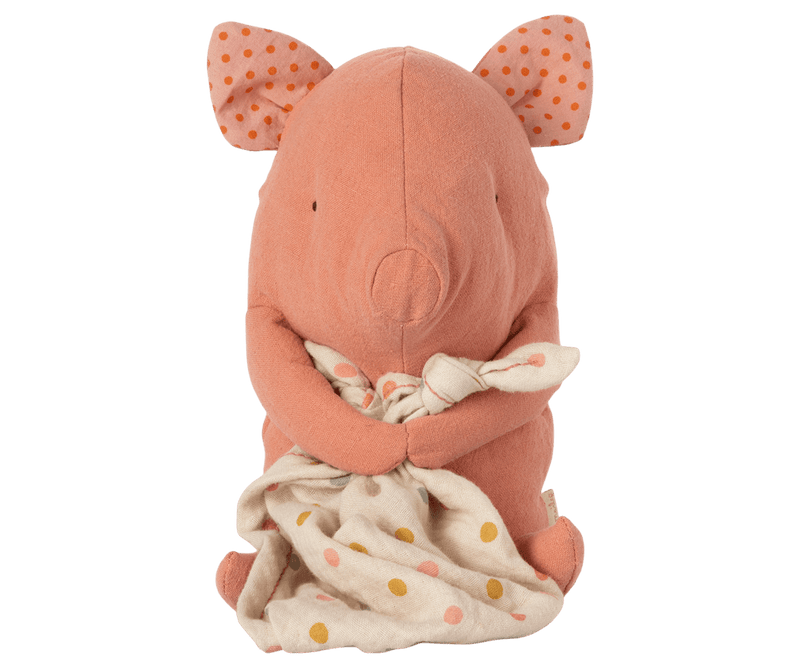 Lullaby Friends - Pig, TOY, Maileg USA - All The Little Bows