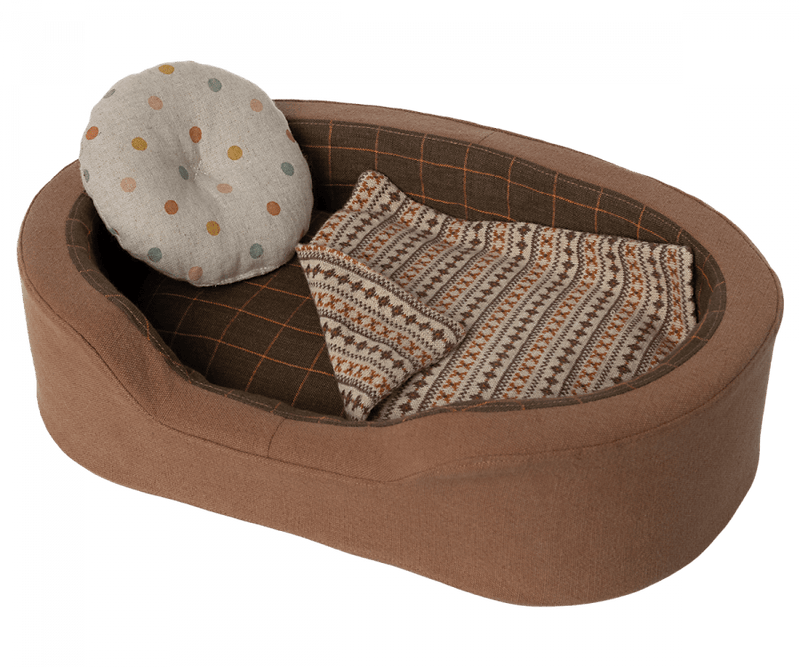 Maileg | Cosy Basket, Medium - Brown, , Maileg - All The Little Bows