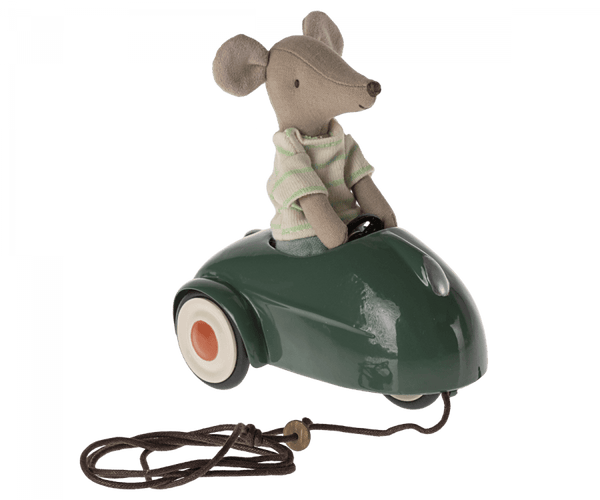 Maileg | Mouse Car - Dark Green, Toys, Maileg - All The Little Bows
