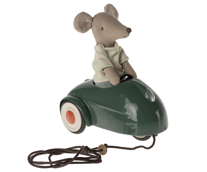 Maileg | Mouse Car - Dark Green, Toys, Maileg - All The Little Bows