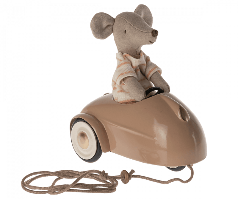 Maileg | Mouse Car - Dark Powder, Toys, Maileg - All The Little Bows