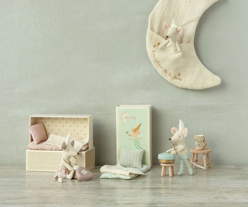 Maileg | Tooth Fairy Mouse, Little Brother in Matchbox, , Maileg - All The Little Bows