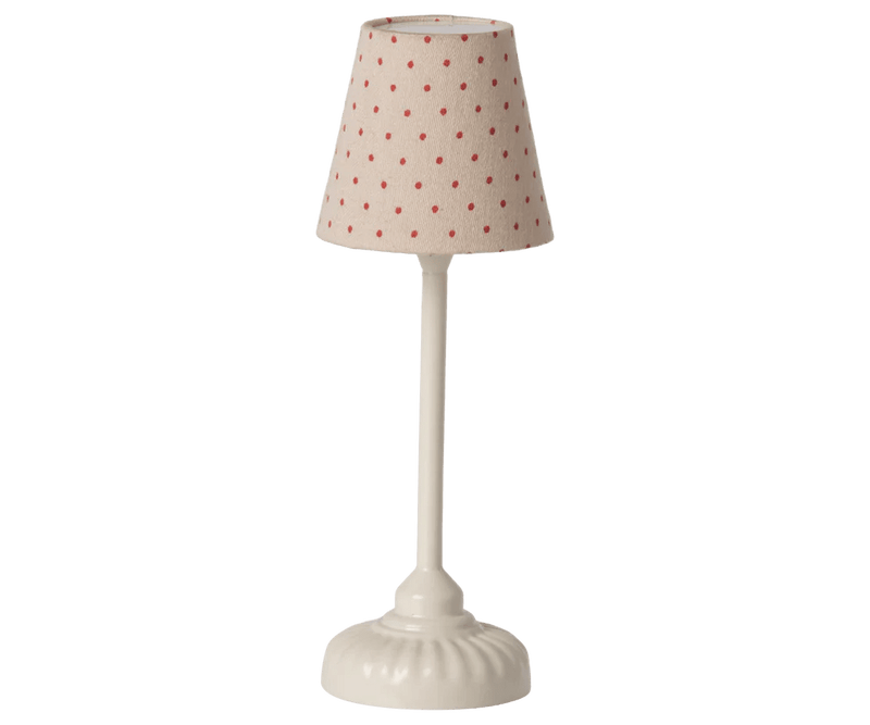 Maileg | Vintage Floor Lamp, Mouse - Sand, Toys, Maileg - All The Little Bows