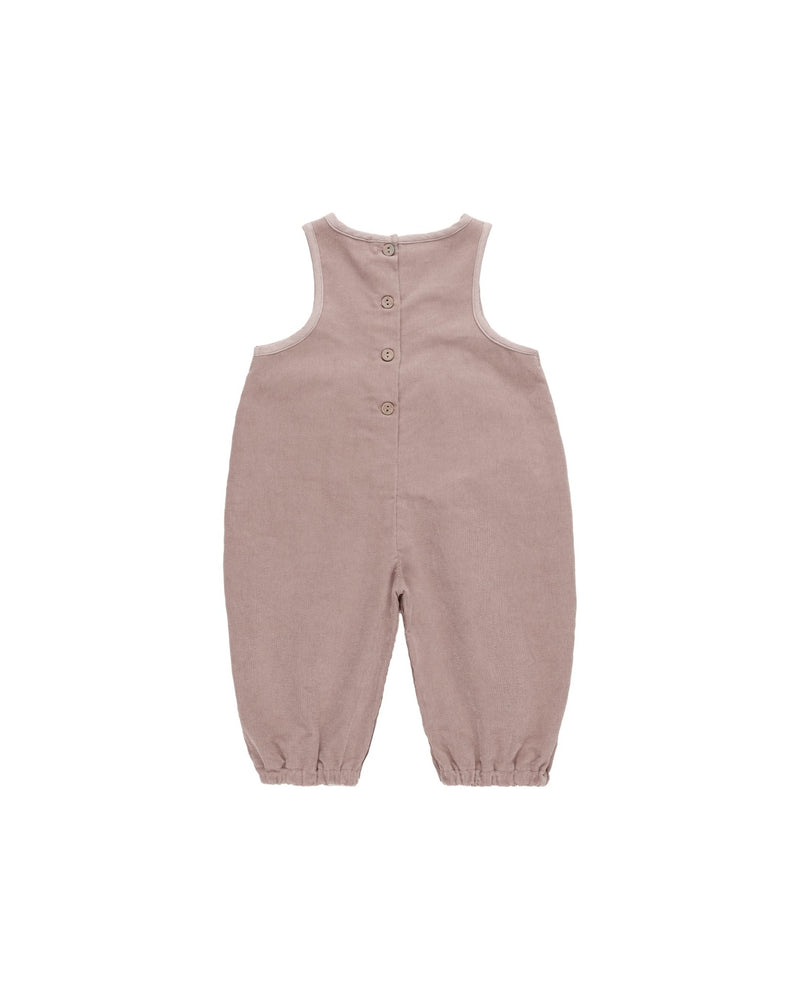 Maisie Overall || Mauve, Baby / Toddler Girls Overall, Quincy Mae - All The Little Bows