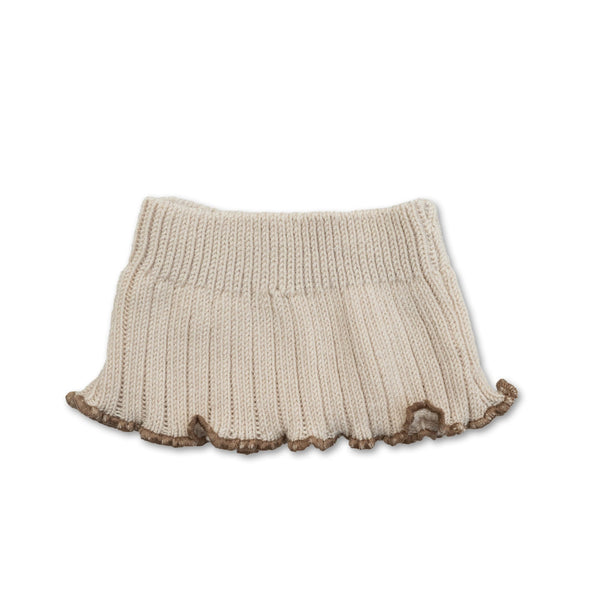 Virginie Ribbed Merino Wool Neck Warmer | Doux agneaux, Neck Warmer, Collégien - All The Little Bows