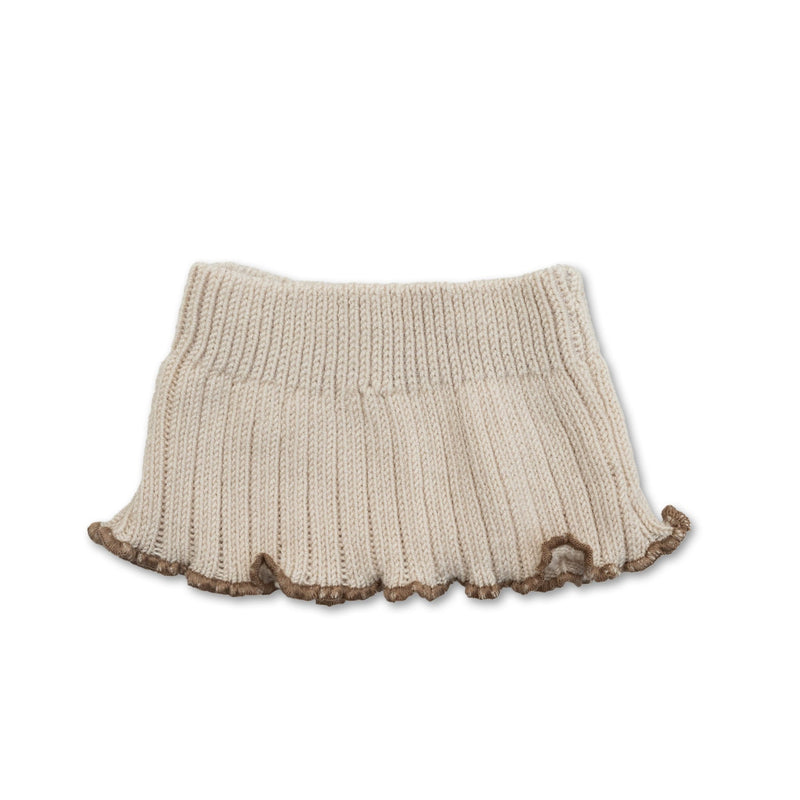 Virginie Ribbed Merino Wool Neck Warmer | Doux agneaux, Neck Warmer, Collégien - All The Little Bows