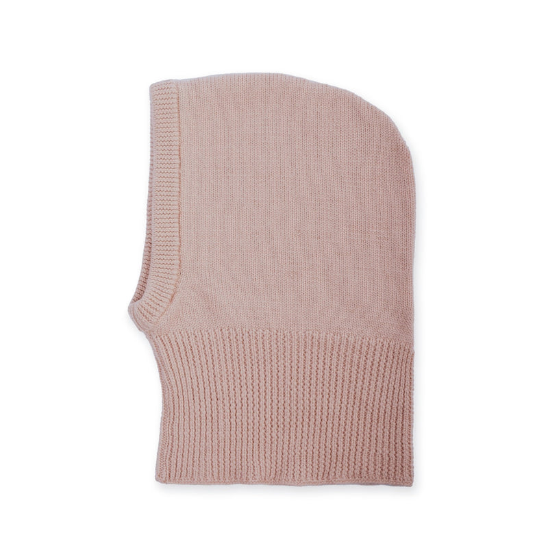 Eden Merino Wool Balaclava Hood | Vieux Rose, Winter Hood, Collégien - All The Little Bows