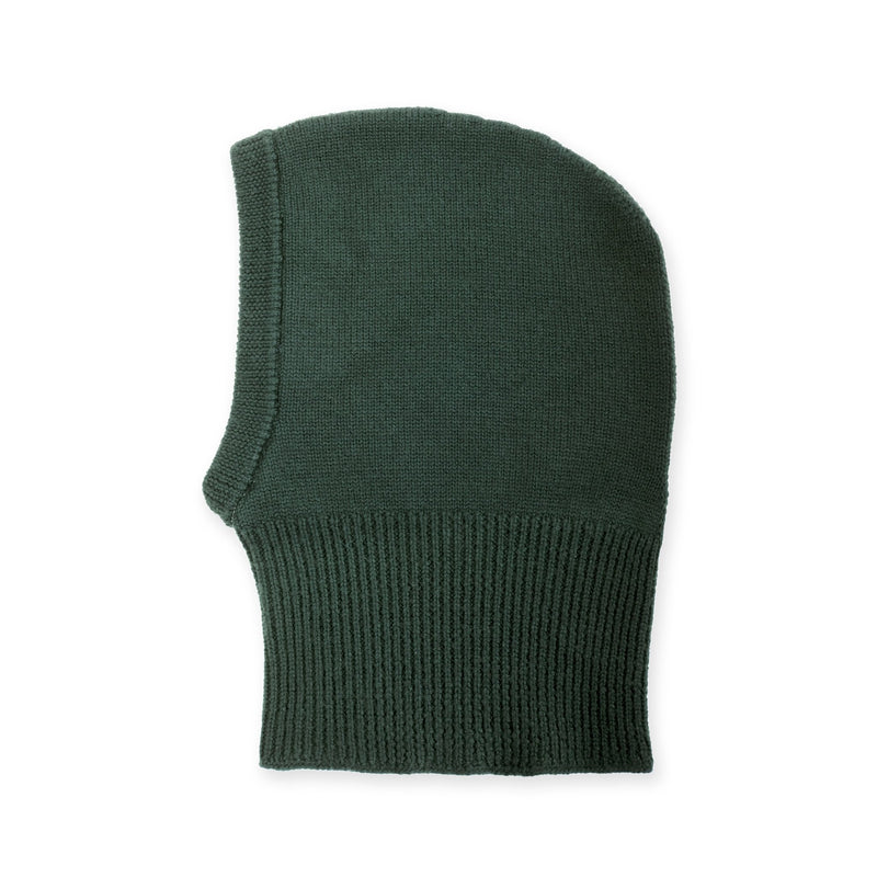 Eden Merino Wool Balaclava Hood | Vert Forêt, Winter Hood, Collégien - All The Little Bows