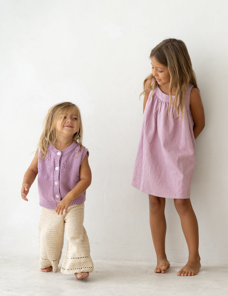 Iluka Pinafore || Mauve