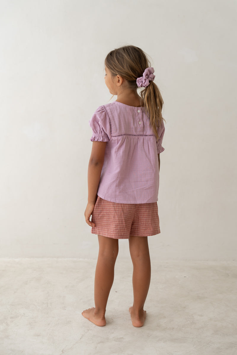 Clover Blouse || Mauve