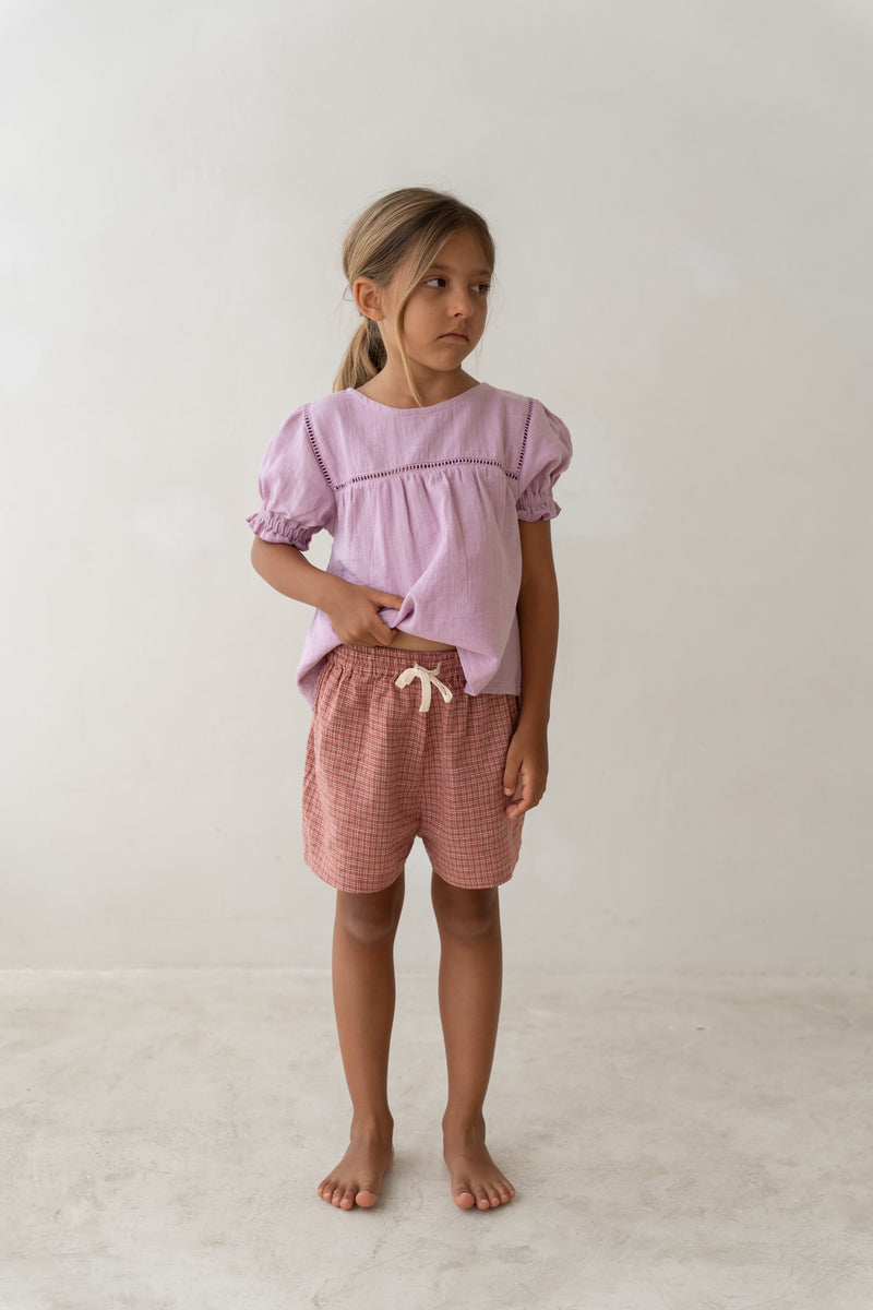 Clover Blouse || Mauve