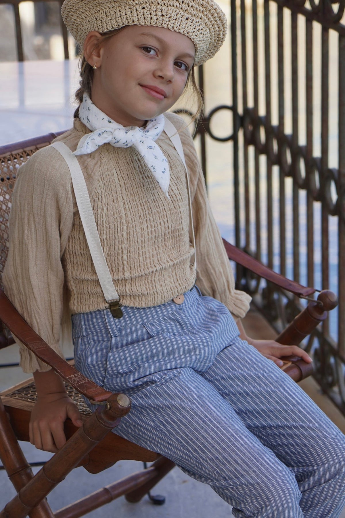 トップス houseofpaloma bijou top aegean green 5y Children's clothing, natural fibres, ethically made