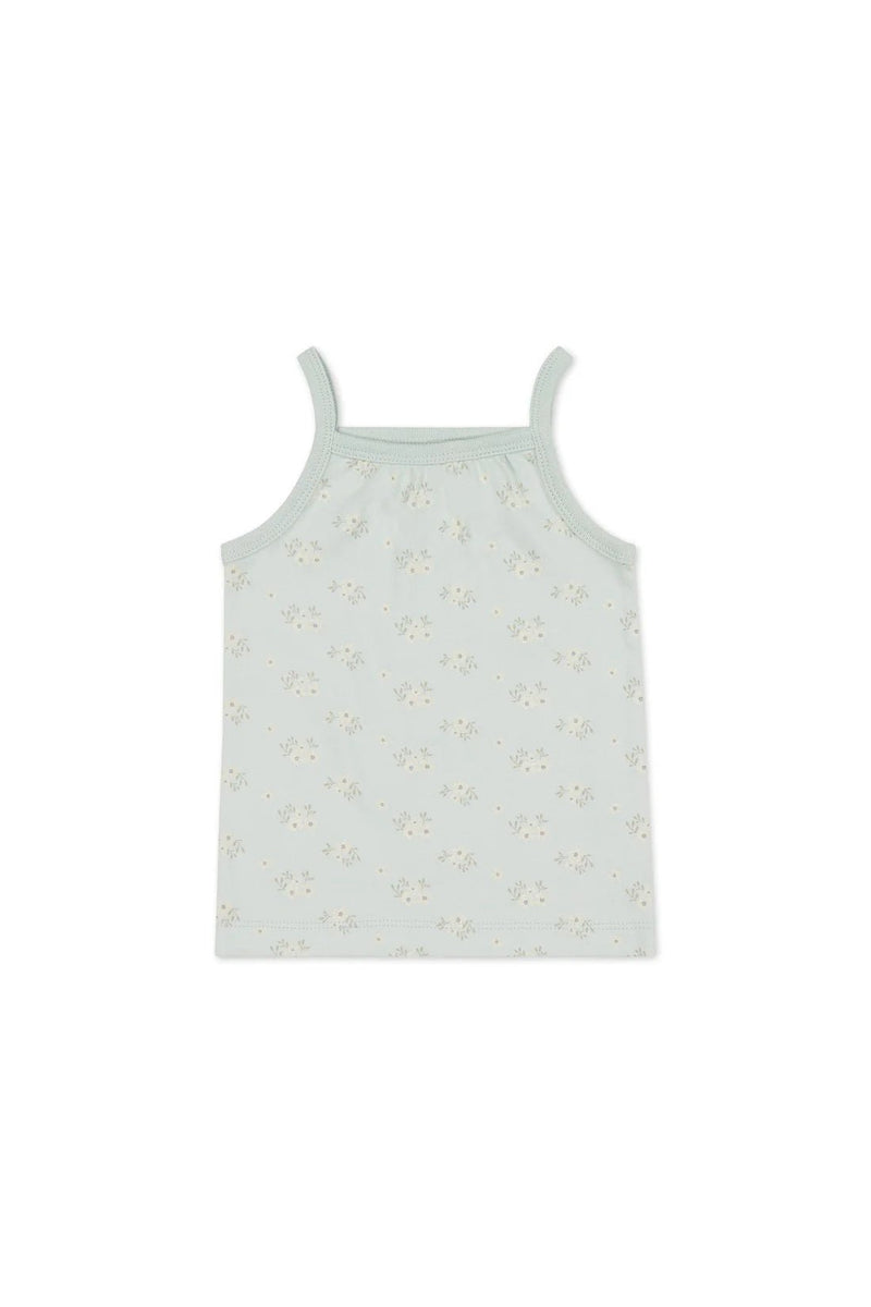 Organic Cotton Casey Top - Rose Floral Smoke, Girls Top, Jamie Kay - All The Little Bows