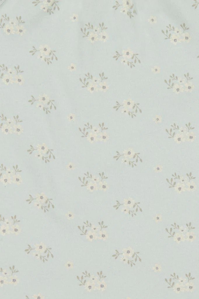 Organic Cotton Casey Top - Rose Floral Smoke, Girls Top, Jamie Kay - All The Little Bows