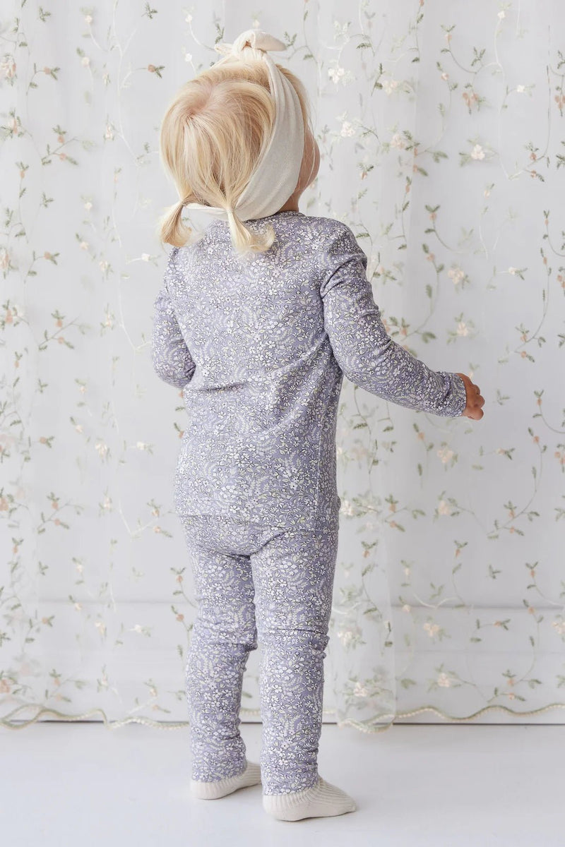 Organic Cotton Everyday Legging - April Lilac, , Jamie Kay - All The Little Bows