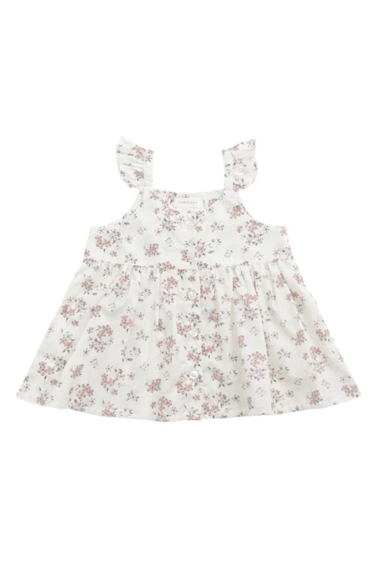 Organic Cotton Leah Top - Selena Blush, , Jamie Kay - All The Little Bows