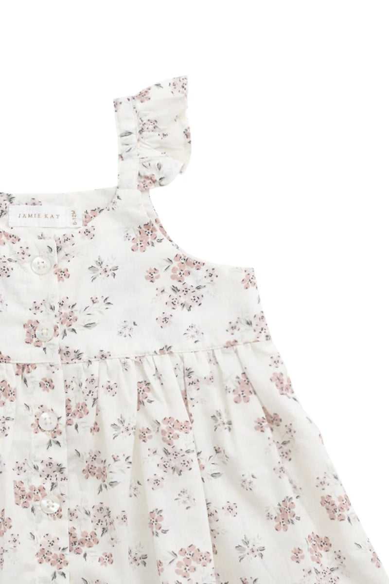 Organic Cotton Leah Top - Selena Blush, , Jamie Kay - All The Little Bows