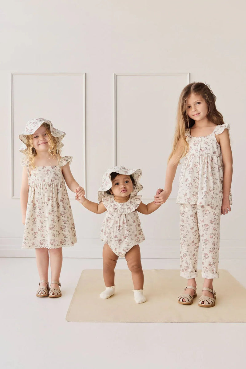 Organic Cotton Leah Top - Selena Blush, , Jamie Kay - All The Little Bows