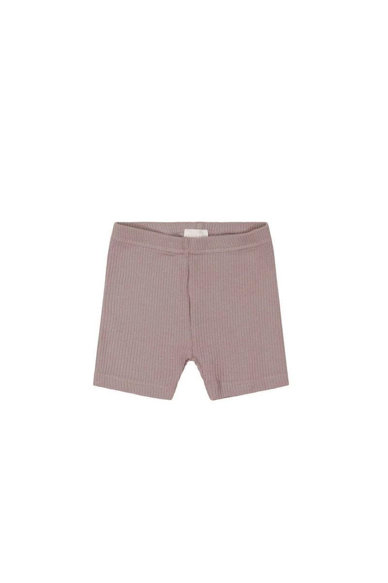 Organic Cotton Modal Elisa Bike Short - Mauve Shadow, , Jamie Kay - All The Little Bows