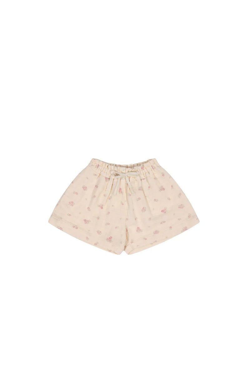 Organic Cotton Muslin Emelia Short - Irina Shell, , Jamie Kay - All The Little Bows