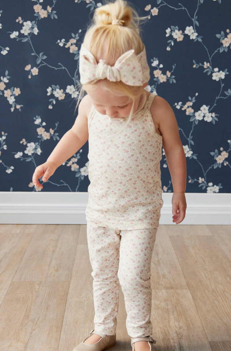 Organic Cotton Singlet - Emmy Egret, , Jamie Kay - All The Little Bows