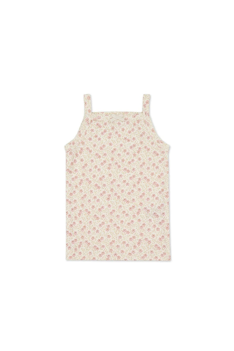 Organic Cotton Singlet - Emmy Egret, , Jamie Kay - All The Little Bows