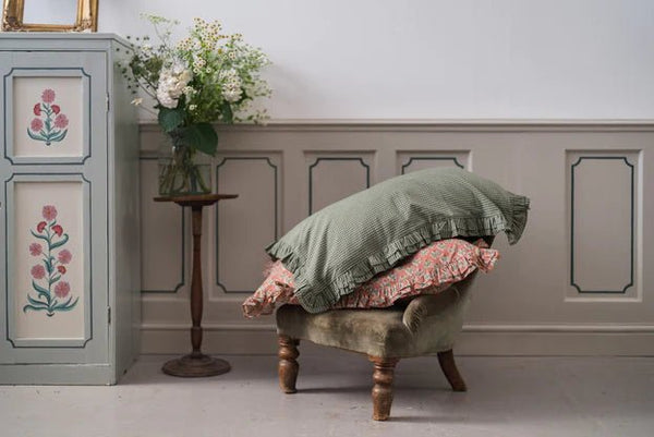 Organic Pillowcase || Jam Floral, , Little Cotton Clothes - All The Little Bows