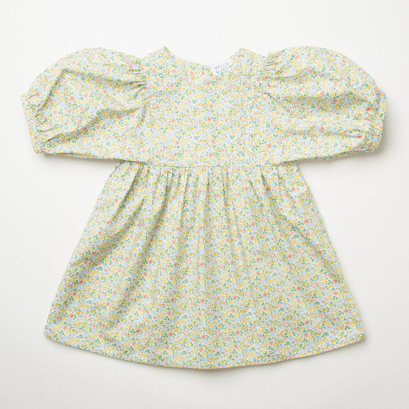 Pat-A-Cake Dress | Astrid Niva Liberty Print Cotton, , Nellie Quats - All The Little Bows