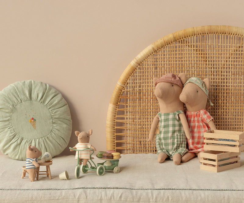 Pig - Boy, TOY, Maileg USA - All The Little Bows