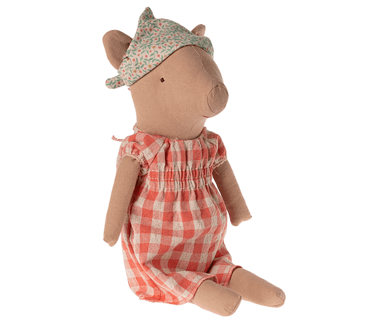 Pig - Girl, TOY, Maileg USA - All The Little Bows