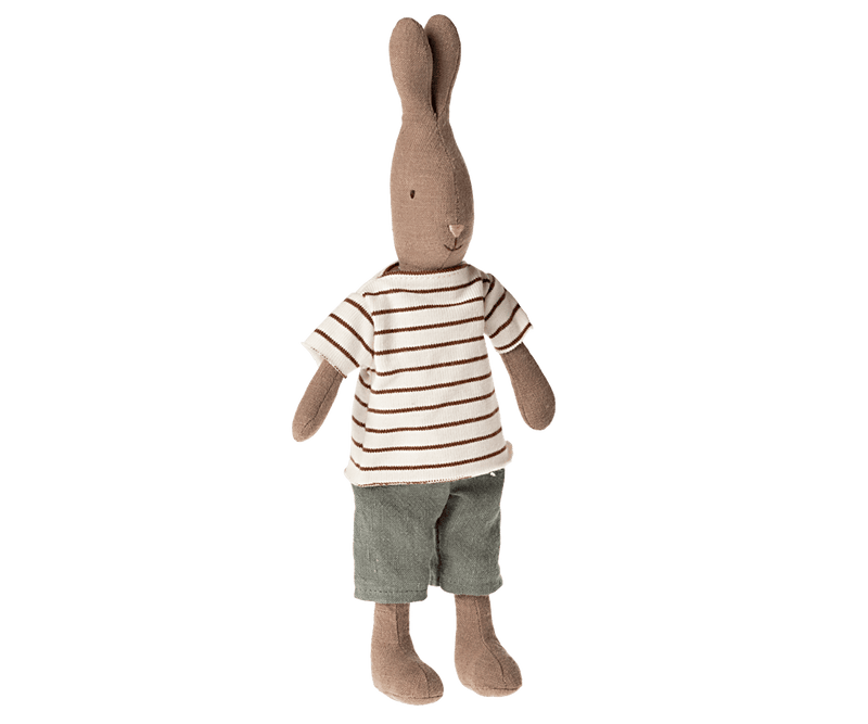 Rabbit Size 2, Brown, TOY, Maileg USA - All The Little Bows