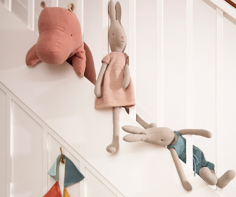 Rabbit size 4, Knitted overall, TOY, Maileg USA - All The Little Bows