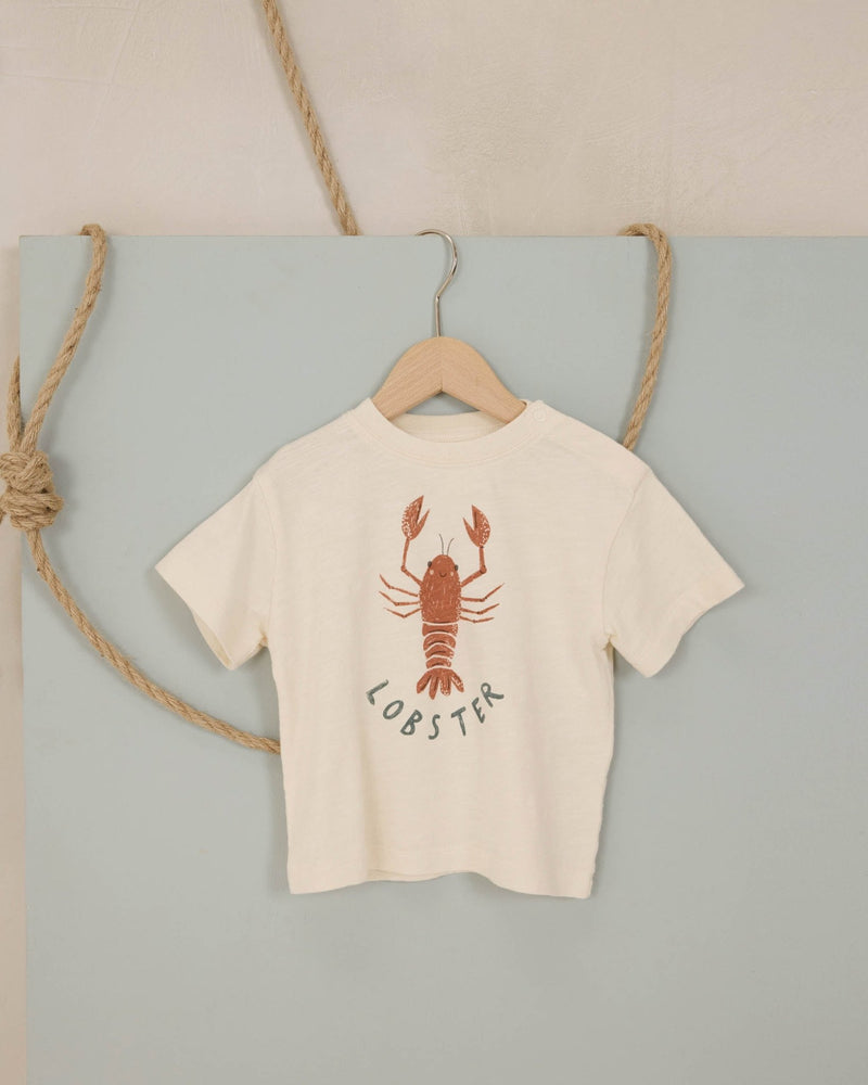 Relaxed Tee || Lobster, Baby / Toddler Top, Rylee + Cru - All The Little Bows