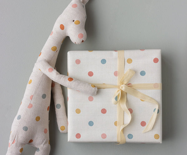 Ribbon, 20 m - Cream, PAPER, Maileg USA - All The Little Bows