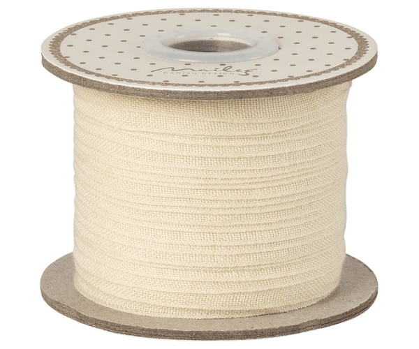 Ribbon, 25 m - Cream, PAPER, Maileg USA - All The Little Bows