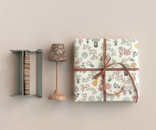Ribbon, 25 m - Vintage rose, PAPER, Maileg USA - All The Little Bows