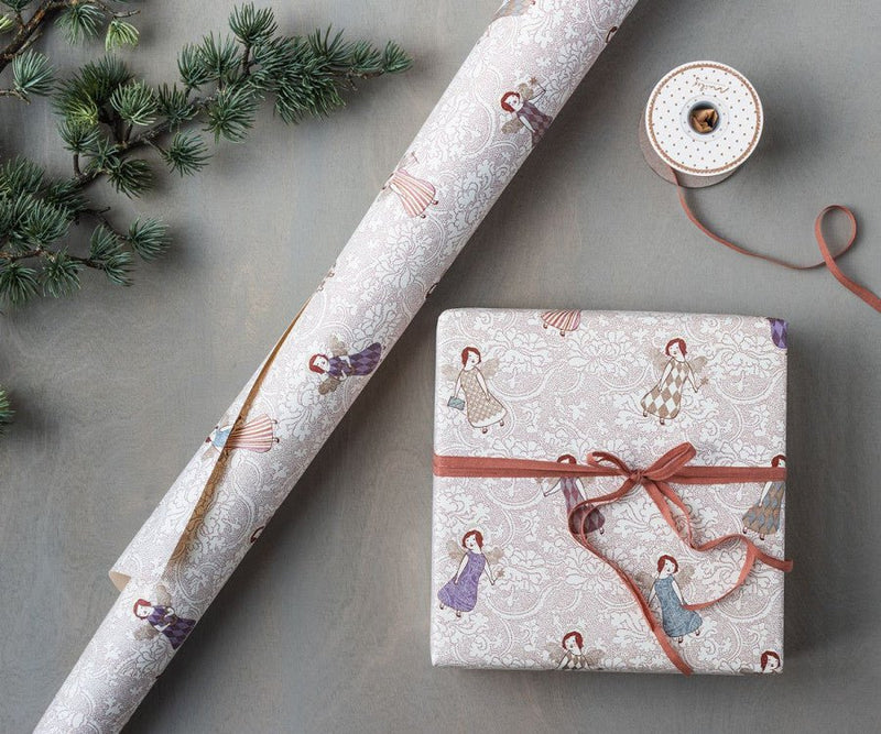 Ribbon, 25 m - Vintage rose, PAPER, Maileg USA - All The Little Bows