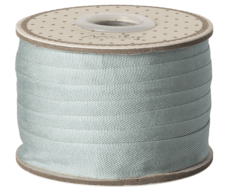 Ribbon, W: 13 mm x L: 10 m - Dusty mint, PAPER, Maileg USA - All The Little Bows