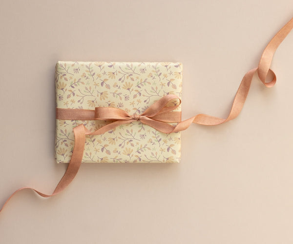 Ribbon, W: 13 mm x L: 10 m - Peach rose, PAPER, Maileg USA - All The Little Bows