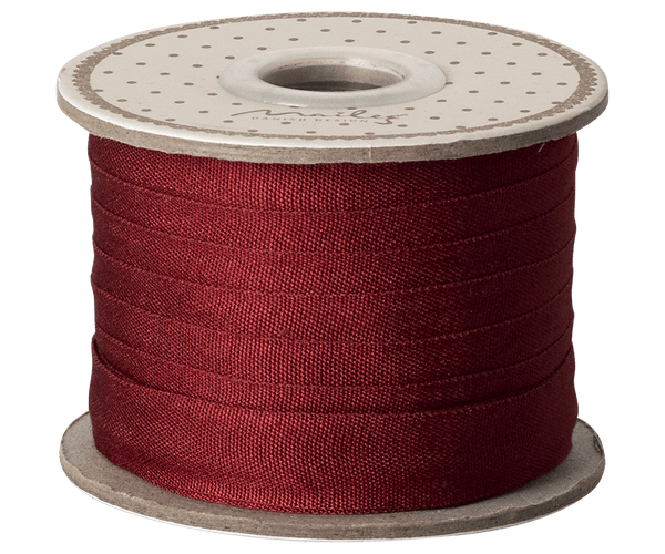 Ribbon, W: 13 mm x L: 10 m - Red, PAPER, Maileg USA - All The Little Bows