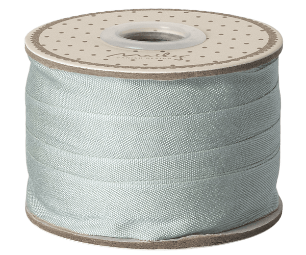 Ribbon, W: 18 mm x L: 10 m - Dusty mint, PAPER, Maileg USA - All The Little Bows