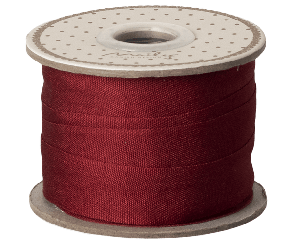 Ribbon, W: 18 mm x L: 10 m - Red, PAPER, Maileg USA - All The Little Bows